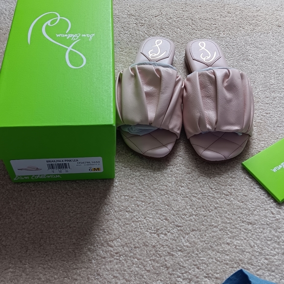 Sam Edelman Briar Pale Pink Lea slippers - Picture 2 of 3
